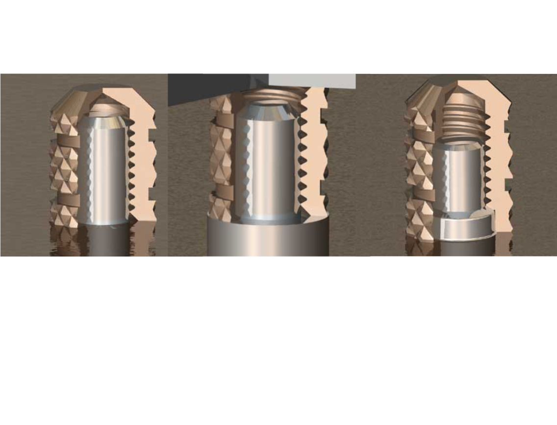 HiMould „C” – fröccsönthető menetes betét